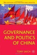 Governance and Politics of China: Comparative Government and Politics