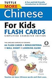 Tuttle More Chinese for Kids Flash Cards