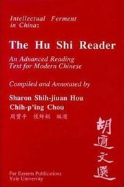 A Hu Shi Reader: An Advanced Reading Text for Modern Chinese