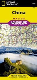 Map of China - National Geographic Adventure Travel Map