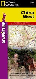 China West - National Geographic Adventure Travel Map