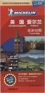 United Kindom Ireland Travel Map