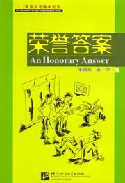 An Honorary Answer - Wit and Humor: An Early Chinese Reading Series
